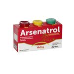 Arsenatrol 20ml - Caixa Com 3 Ampolas - Vansil