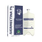 Ivermectina 1% Controle Antiparasitário Pulgas Carrapatos 1L Ja