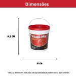 Vitasil Mix Suplemento Vitamínico Equinos 2,5kg Vansil