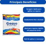 GESSO RAPIDO EM PO 1 KILO 