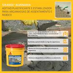 Sikanol Alvenaria Aditivo Plastificante para Argamassas 18L