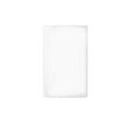 Placa 4x2 Cega (16039) Branco Sleek - Margirius