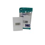 MG PLACA 4X2 1 POSTO HORIZONTAL BR SLEEK (16038)