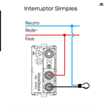 Módulo Interruptor Pulsador Campainha Margirius Sleek