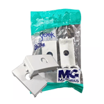 Modulo Saida De Fio 2 Un Branco Brilhante Margirius Sleek