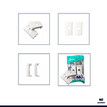 Modulo Saida De Fio 2 Un Branco Brilhante Margirius Sleek