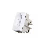 MG MODULO TOM. PAD. BRAS. 2P+T 20A BR SLEEK (16048)
