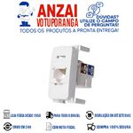 MG MODULO TOMADA INFORMATICA RJ45 CAT5E BR SLEEK (16045)
