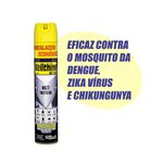 Inseticida Aerossol Mosca Barata Aranha Pulga Dengue 450ml