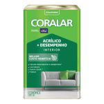 CORAL CORALAR ACRILICO BRANCO 18LT