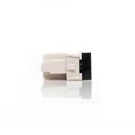 TOMADA LINHA SLEEK EBONY 2P+T 20A 250V - 16820