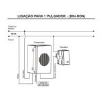 MG MODULO CAMPAINHA CIGARRA 127V BR SLEEK (16040)