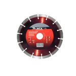 DISCO CORTE DIAMANTADO SEGMENTADO 180 X 25,4MM C/ANEL ADAPT.16 MM MTX