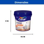 CORAL MASSA CORRIDA CORAL 5,7 KG GL PLASTICO 5777545