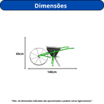 ADUBADEIRA ÔMEGA MANUAL CADIOLI 25 LITROS – 2 SAÍDAS