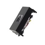 MG PRETO MODULO TOM. TELEFONE COM RJ11 4 FIOS EBONY SLEEK (16538)