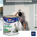 CORAL MASSA CORRIDA ACRILICA BRANCO 1,5KG