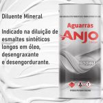 Aguarrás Mineral Anjo 900ml Diluente Solvente Uso Geral