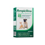 Ampicilina Veterinária Injetável 2g - Vetnil