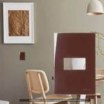 Placa 4x2 1 Posto Horizontal Marrom Sleek Margirius