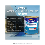 TINTA CONCENTRADA RENDE MUITO CORAL - BRANCO 900ML