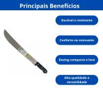 Facão Machete Para Mato Tramontina 16” Cabo Plástico
