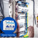 Disjuntor Weg Tripolar Termomagn Din 70A Curva C MDW-C70 3 Polos