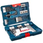 Kit Acessórios V-Line Azul Com 41 Peças - Bosch