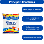 GESSO LENTO EM PO 1 KILO