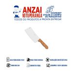 Cutelo Dynamic Aço Inox Cabo Madeira 7” Tramontina