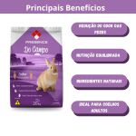 Ração Natural Presence Para Coelhos Reduz Odor De Fezes 20kg