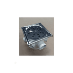 GRELHA INOX CLARAINOX 10X10 QUADRADA CROMADA S/ CAIXILHO