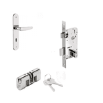 FECHADURA FASHION 3F 718E11250CR EXTERNA CROMADA (STYLLUS)