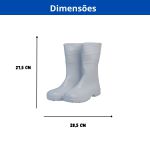 INNOVARE BOTA PVC AGRO C/LONGO BRANCA 42