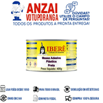 MASSA ADESIVA PLÁSTICA IBERÊ PRETA 400G