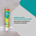 QUARTZOLIT SELANTE PU30 CINZA BISNAGA 
