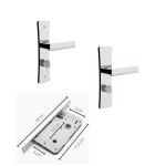 FECHADURA 3F - FASHION 112 BANHEIRO CROMADA