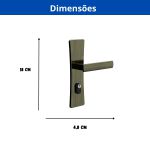 FECHADURA 3F - BELLA EXTERNA CILINDRO 50 733E11755AT