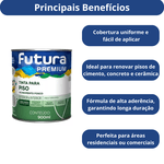FUTURA TINTA PISO BRANCO 900ML