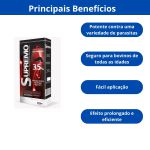 Supremo Ivermectina Antiparasitário Inj 3,5% Para Bovinos 50ml Noxon