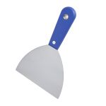 Espátula De Aço Inox Cabo Plast. Azul 152,4mm - Tigre 2151-6