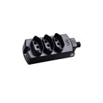 TOMADA TRIPLA 2P+T CZ MARGIRIUS 20A (TMU3-320)