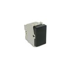 Interruptor Intermediario 10a 250v Preto Fosco Ebony Clean 