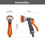 Hidropistola Esguicho Multifunção 6 Funções Tramontina