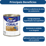 CORAL CORALIT FUNDO SINTETICO NIVELADOR 900ML 