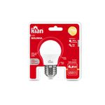 LAMPADA ULTRA LED BOLINHA 4,8W 127/220V 3000K KIAN