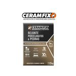 REJUNTE PORCELANATO PEDRA 2KG CERAMFIX CINZA