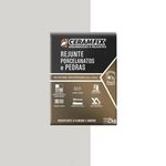 REJUNTE PORCELANATO PEDRA 2KG CERAMFIX CINZA