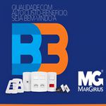 Interruptor Bipolar Simples MarGirius Bipolar 4x2 25A Branco