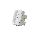 Modulo Tomada Margirius B3 2P+T 10a-250V Branco